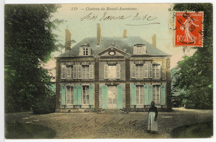 Saint-Vigor. Château du Mesnil-Anseaume.