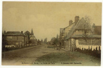 Duranville. La Route de Paris.