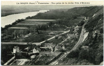 Roquette (La). La Roque. - Panorama. - Vue prise de la roche Tête d'Homme.