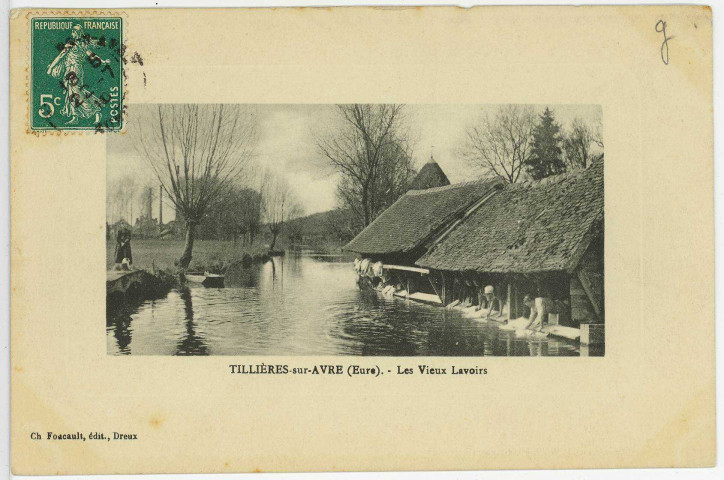 Tillières-sur-Avre. Les Vieux Lavoirs.