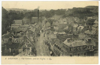 Louviers-Ville. Vue Générale, prise de l'Eglise.