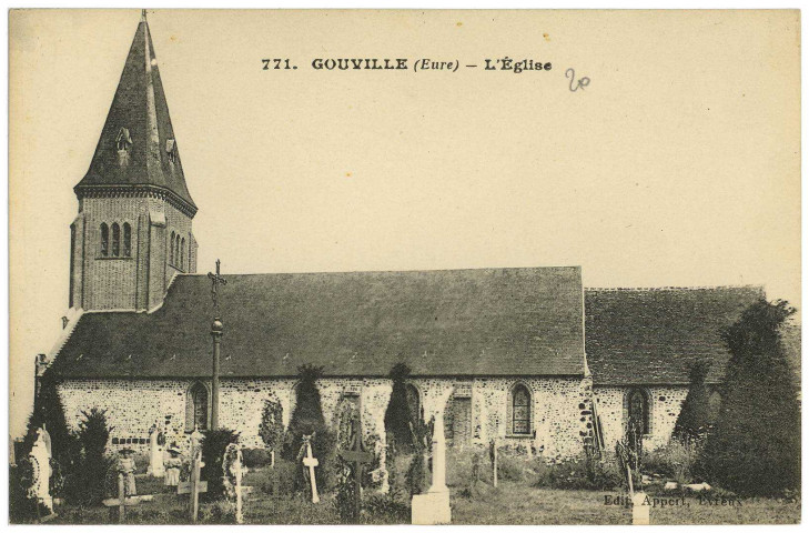 Gouville. L'Eglise.