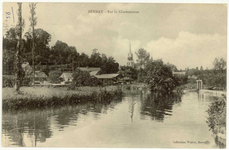 Bernay. Sur la Charentonne.