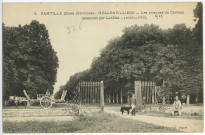 Hellenvilliers. Damville (Eure) (Environs) - Hellenvilliers - Les avenues du Château dessinées par Lenôtre (1613)- (1700).