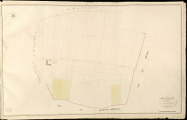 Gadencourt. Section B _ de l'Eglise _ 4e de 6 Feuilles