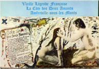 Amfreville-sous-les-Monts. Vieille Légende Française. - La Côte des Deux Amants. - Amfreville-sous-les-Monts.
