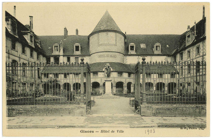 Gisors. Hôtel de Ville.