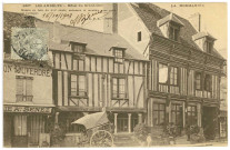 Andelys (Les). Hôtel du Grand Cerf. Maison en bois du XVIe siècle, restaurée et meublée avec goût d'après l'antique.