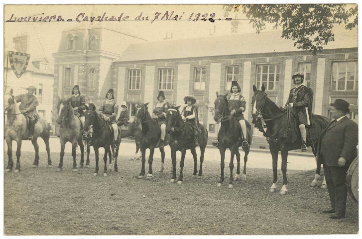 Louviers-Ville. Cavalcade du 7 Mai 1922.