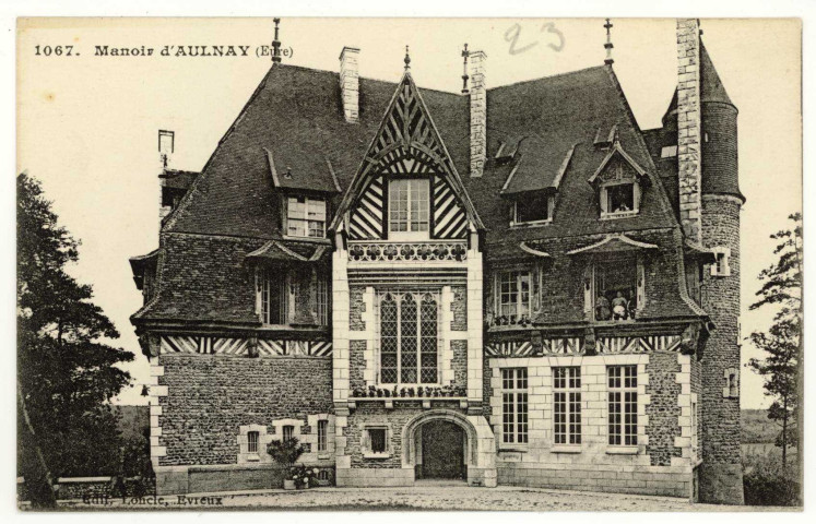 Aulnay-sur-Iton. Manoir d'Aulnay.