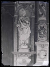 Église de Bernienville (Eure), statue de Saint-Pierre.
