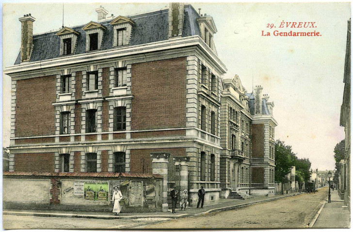 Evreux-Ville. La Gendarmerie.