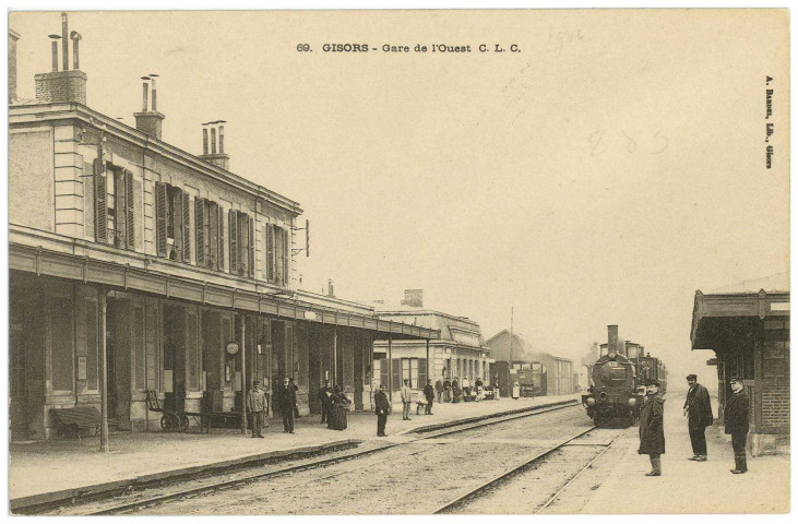Gisors. Gare de l'Ouest.