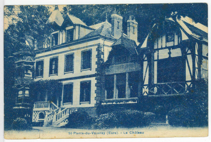 Saint-Pierre-du-Vauvray. Le Château.