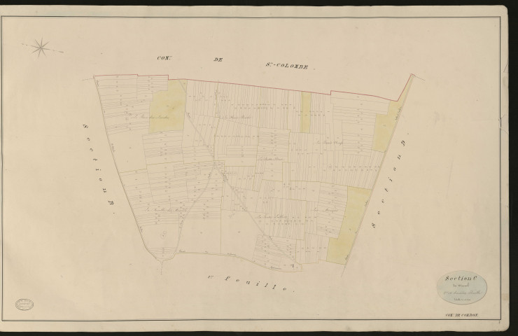 Combon. Section C _ du Mesnil _ 2e et dernière Feuille