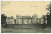 Saint-Georges-sur-Eure. Château de St-Georges-Motel (façade principale).