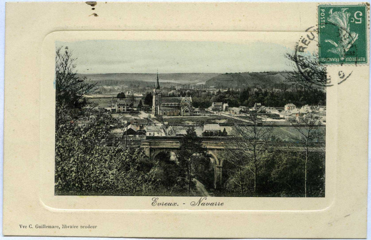 Evreux-Ville. Navarre - Vue générale.