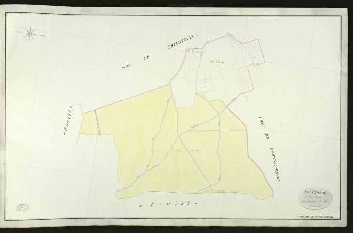 Glos-sur-Risle. Section A _ du haut Bout _ 4e et dernière Feuille