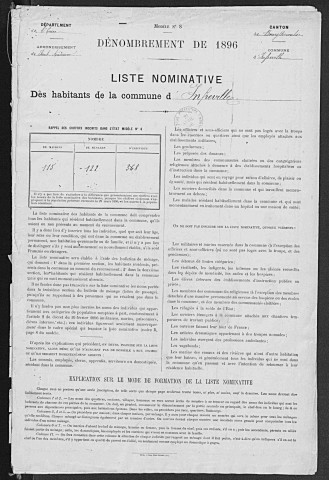 INFREVILLE 1896