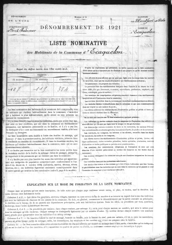 ECAQUELON 1921