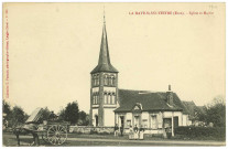 Haye-Saint-Sylvestre (La). Eglise et Mairie.