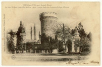 Condé-sur-Iton. Le vieux Château à tourelles, bâti de 1511 à 1532 par Ambroise Leveneur, Evêque d'Evreux.