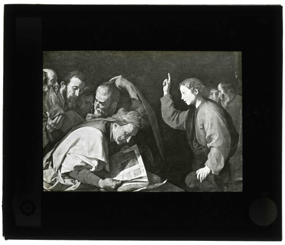 Musée de Vienne (Autriche), tableau de Ribera « le Christ et les Pharisiens ».
