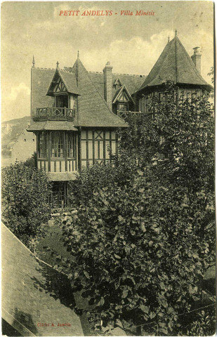 Andelys (Les). Petit Andelys. - Villa Minésis.