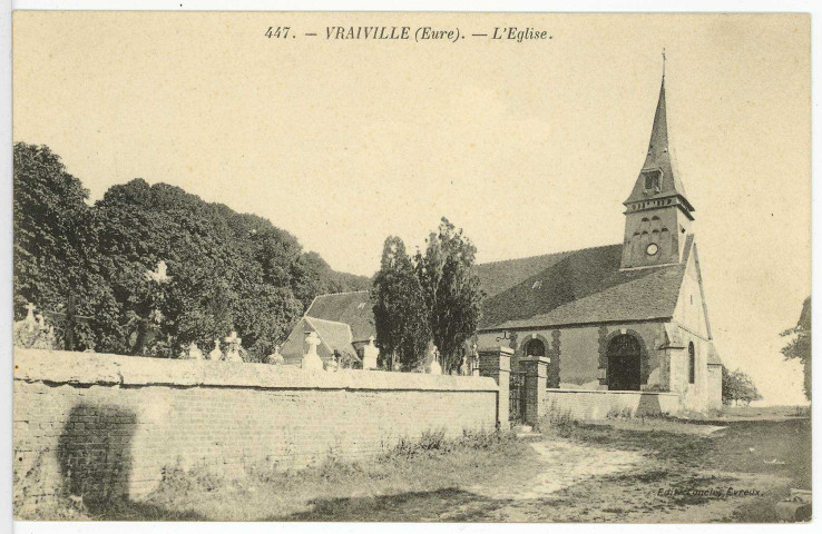 Vraiville. L'Eglise.