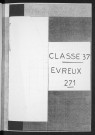 Subdivision Evreux. Répertoire alphabétique (1937)
