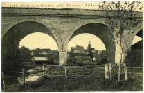 Saint-Elier. Viaduc du Chemin de Fer.