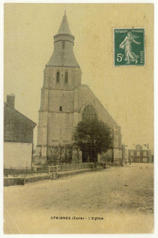 Epaignes. L'Eglise.