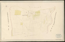 Saint-Agan-de-Cernières. Section B _ de Saint-Agnan _ 1ère de 2 feuilles _ Echelle de 1 à 2500
