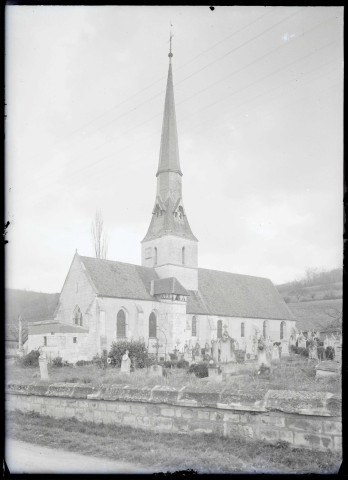 Maître-autel de l'église d'Hondouville (Eure).