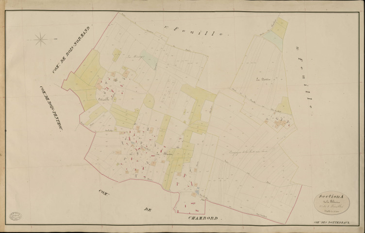 Bottereaux (Les). Section A _ de la Blinière _ 2e de 3 Feuilles