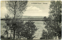 Roquette (La). La Roque. - Paysage.