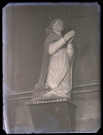 Église Notre-Dame de Bray (Eure), statue de Saint-Dominique.