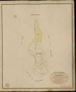 Champignolles. Tableau d'assemblage _ du Plan Parcellaire de la Commune de Champignolles _ Canton de Rugles - Evreux - Eure. _ Terminé sur le Terrain le 24 Juillet 1834, sous l'administration de M. A Passy, Préfet _ M. Raisant, Maire _ et sous la Direction de M. Marel, Directeur des Contributions directes _ M. Lefébure, Géomètre en Chef. _ Par M. Depoilly, Géomètre de 1re classe.