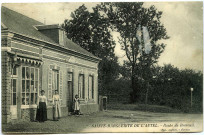 Sainte-Marguerite-de-l'Autel. Route de Breteuil.