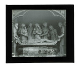 Groupe statuaire représentant la mise au tombeau de l'église abbatiale de Saint-Germer-de-Fly (Oise).