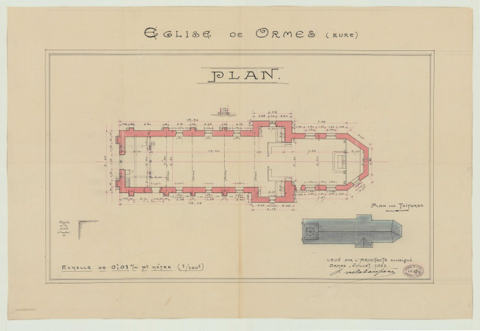 Ormes _"Eglise d'Ormes" .