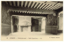 Evreux-Ville. Palais épiscopal - Salle Capitulaire.