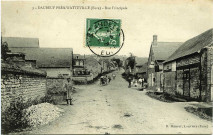 Daubeuf-près-Vatteville. Daubeuf-près-Watteville (Eure). - Rue Principale.