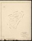 Vieux-Villez. Tableau d'assemblage du Plan Parcellaire de la Commune de Vieux-Villez _ Canton de Gaillon - Louviers - Eure. _ Terminé sur le terrain en 1829, sous l'administration de M. Le Vicomte Raymond Delaitre, Préfet - M. le Baron de St.-Renoult, Maire et sous la direction de M. Hurtrelle, Directeur des Contributions directes. _ M. Hautier, Géomètre en Chef. _ Par M. Roger, Géomètre de 1re classe
