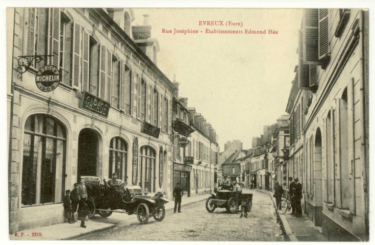 Evreux-Ville. Rue Joséphine-Etablissements Edmond Hée.