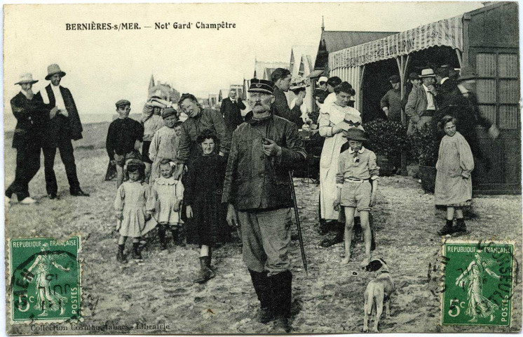 Bernières-sur-Seine. Not Gard Champêtre.