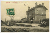 Perriers-sur-Andelle. Gare de Perriers -les-Hogues.