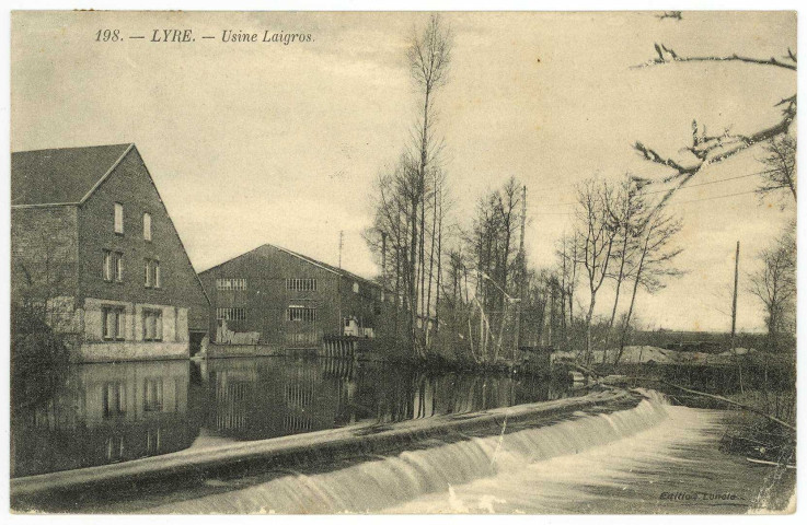 Neuve-Lyre (La). Usine Laigros.