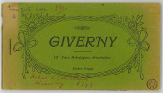 Giverny. Carte souvenir.