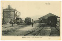 Gisors. Gare de Gisors Ville.